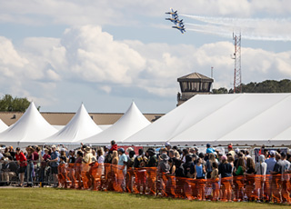 air show venue