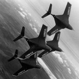 Blue Angels historical photo, 1956.