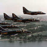 Blue Angels historical photo, 1976. (Washington, DC)