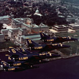 Blue Angels historical photo, 1976. (Washington, DC)