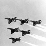 Blue Angels historical photo, 1986.